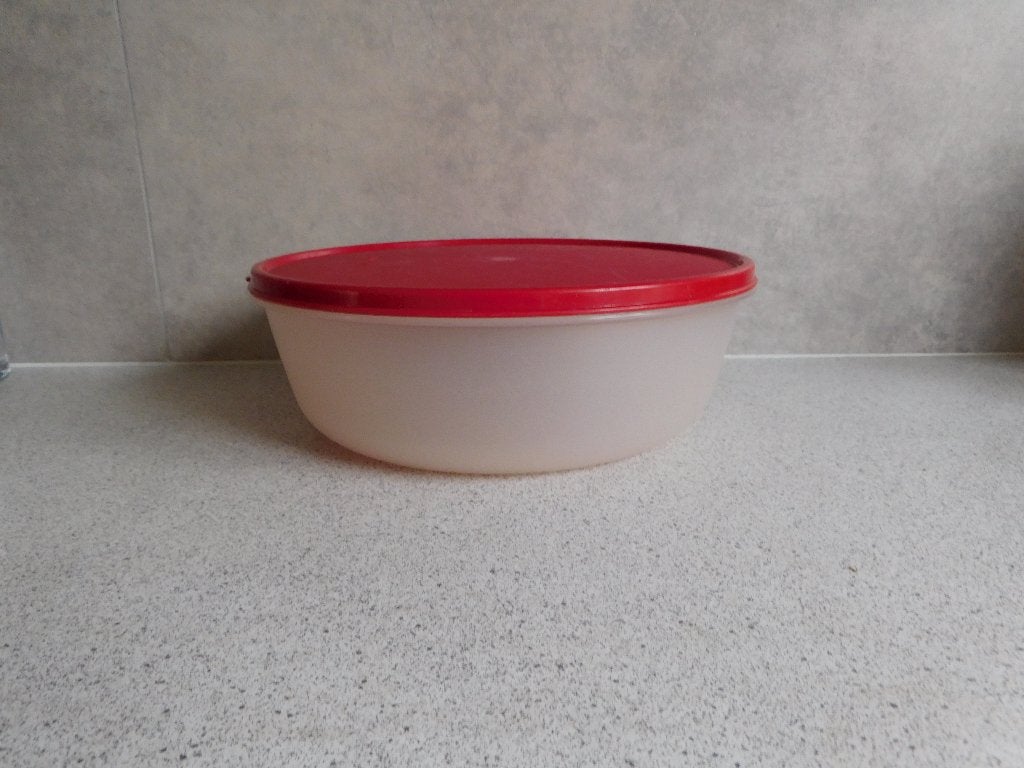 Tupperware Ruimtekom 3 Ltr. Rood, Ophalen of Verzenden, Gebruikt, Rood, Overige typen