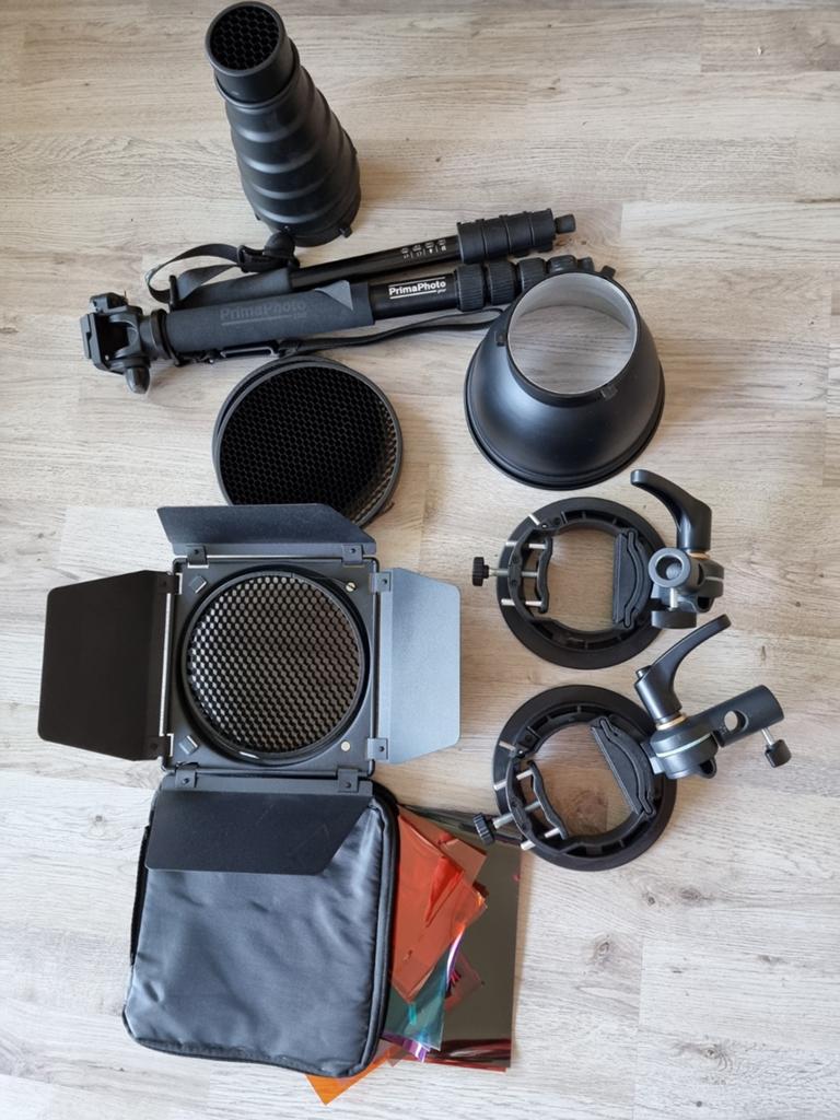 Complete fotostudio apparatuur - Zeer goede staat!, Ophalen, Zo goed als nieuw, Complete fotostudio