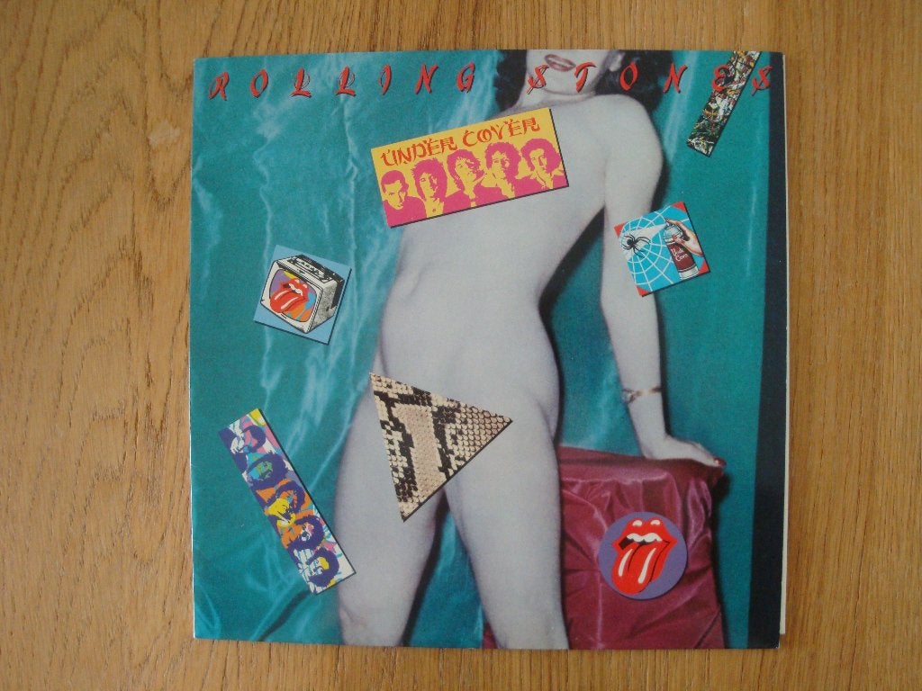 The Rolling Stones - Undercover LP (1983), LP, Gebruikt, Ophalen of Verzenden, Classic Rock