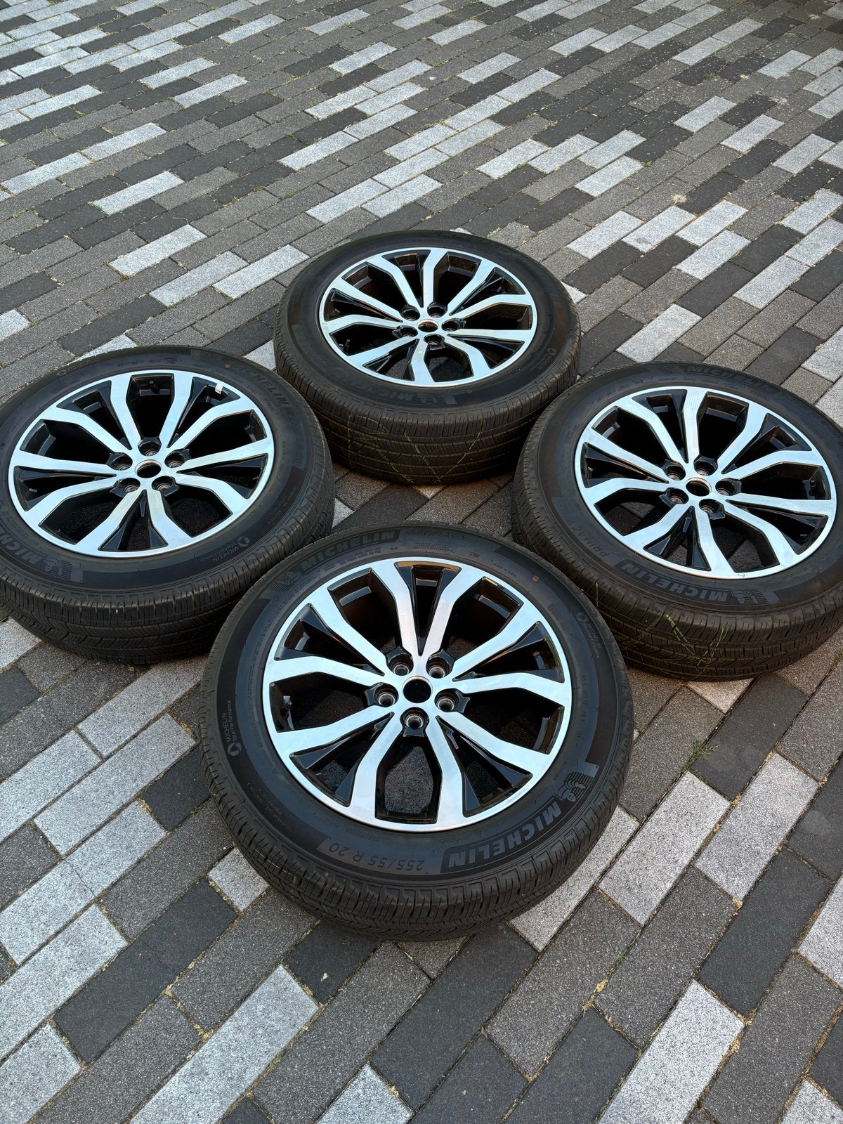 Originele Ford Explorer 2023 wielen met Michelin zomerbanden, Auto-onderdelen, Banden en Velgen, Ophalen, Gebruikt, 255 mm, Banden en Velgen