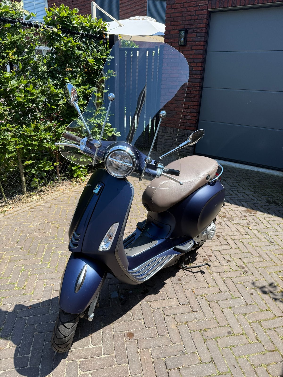 Vespa Primavera snorfiets - 2018 - 1200km zgan, Ophalen, Gebruikt, Benzine, Overige modellen