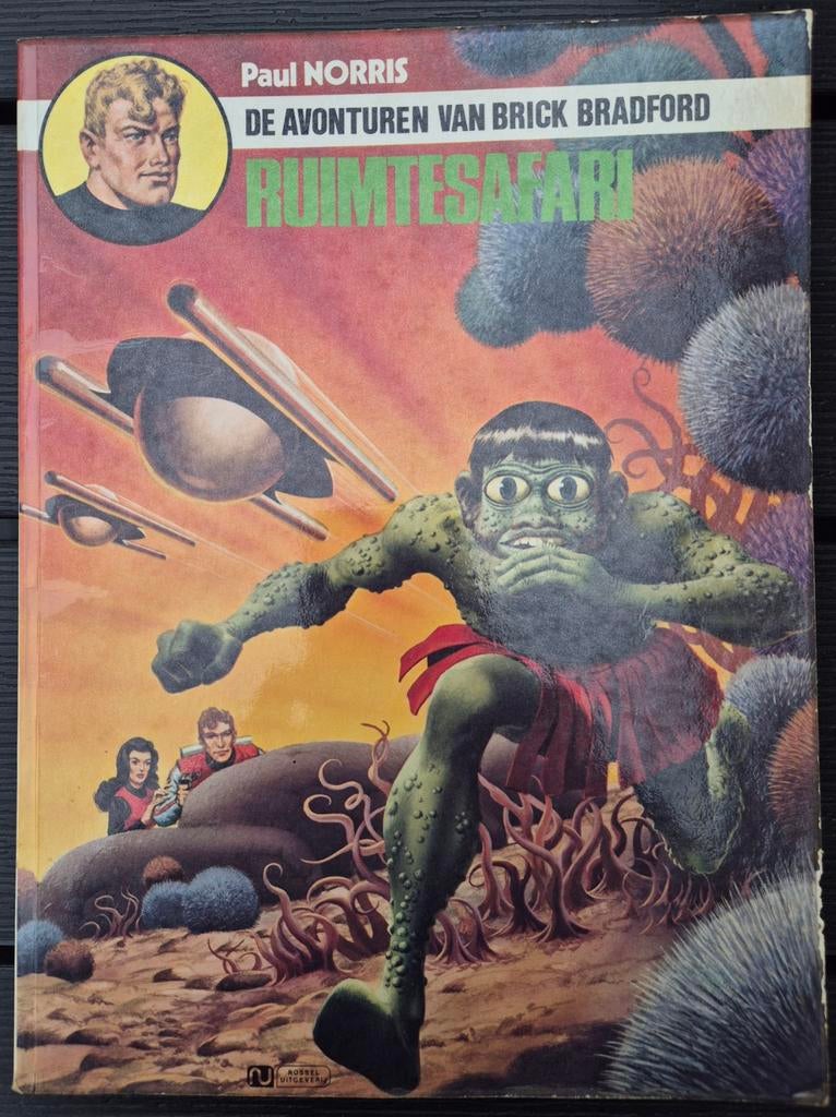 Brick Bradford: Ruimtesafari - Paul Norris stripboek, Boeken, Fantasy, Ophalen of Verzenden