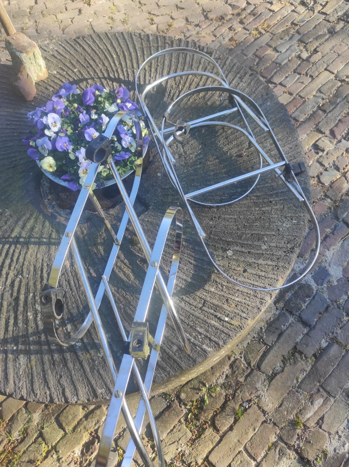 Rvs fender houders, Ophalen, Nieuw