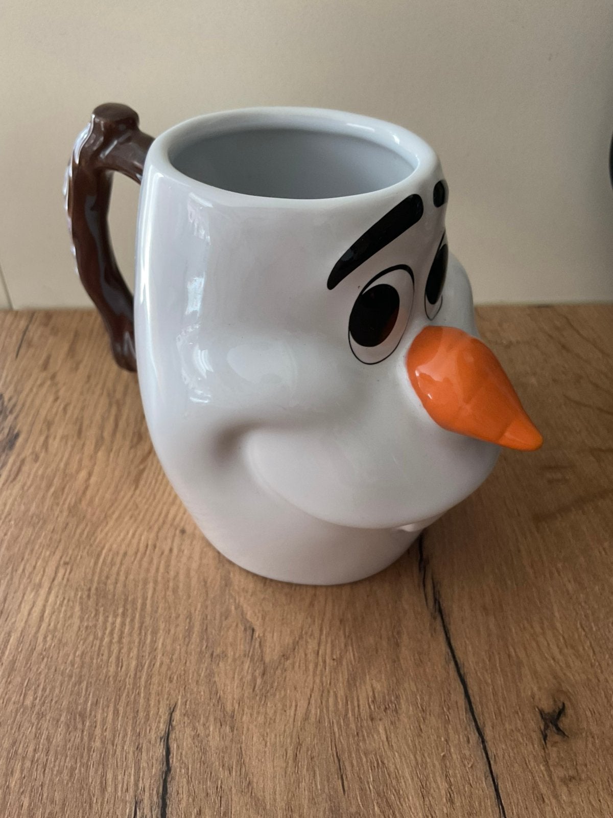 Grote disneymok van Olaf, Ophalen of Verzenden, Overige figuren, Nieuw, Servies