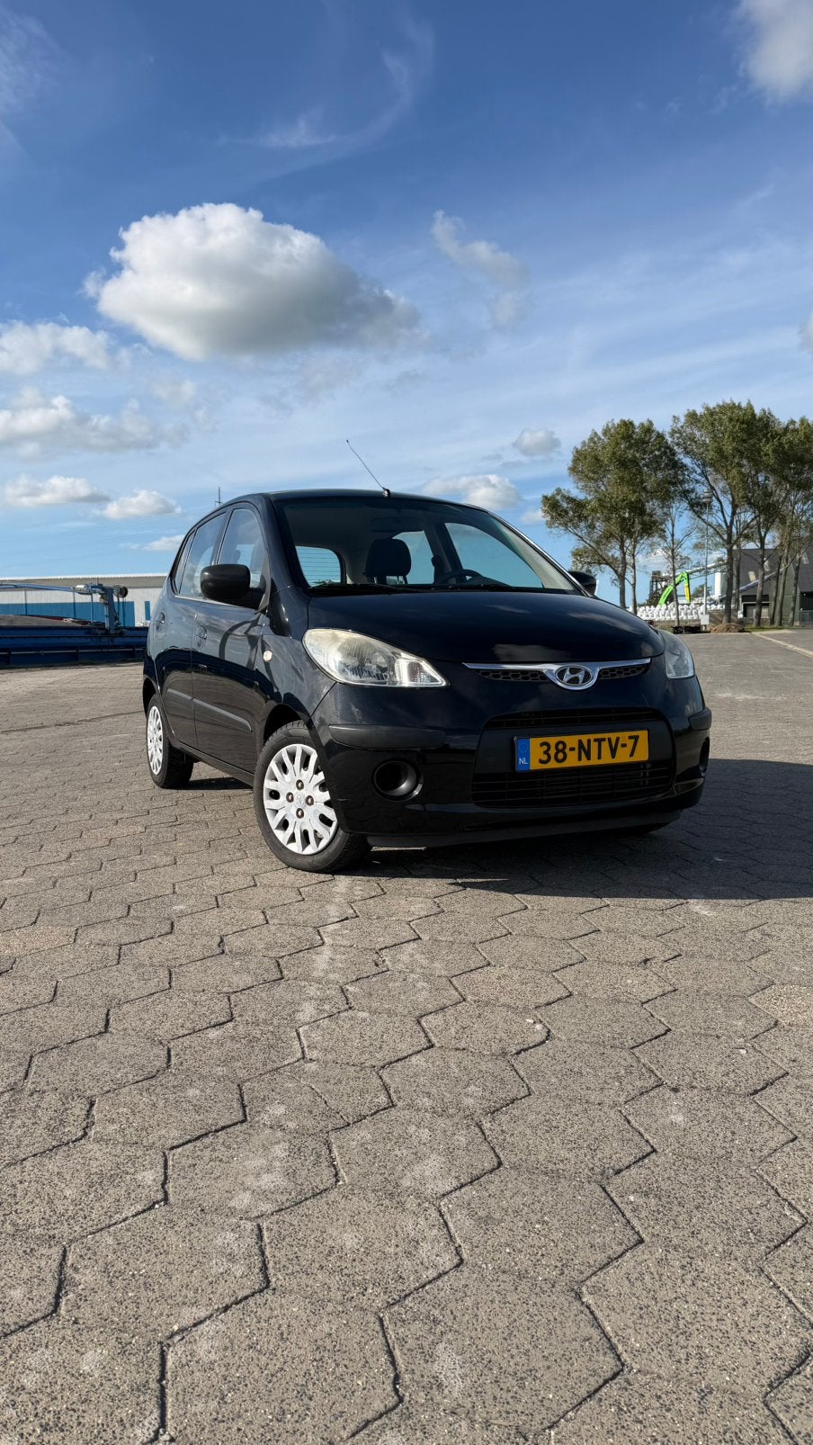 Hyundai i10 1.25 I 5DR 2010 Zwart, Voorwielaandrijving, 450 kg, 31 €/maand, 4 cilinders