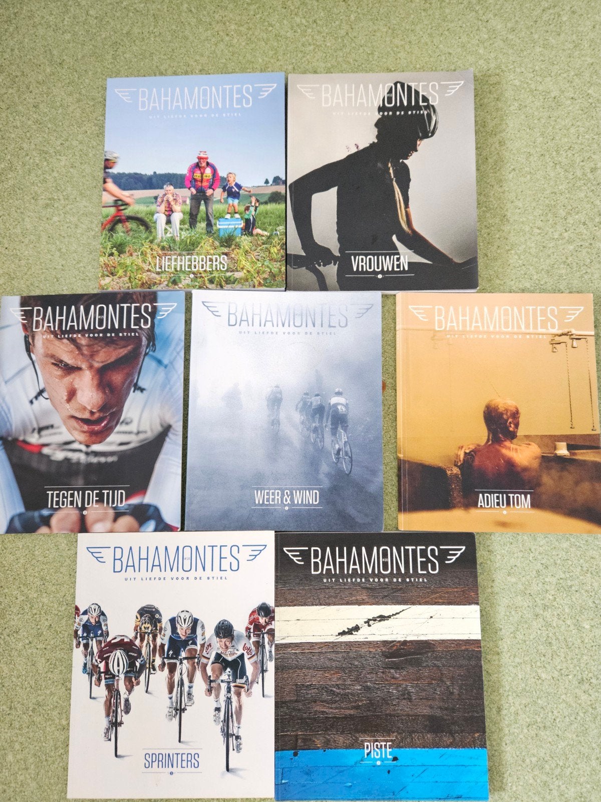 7x Bahamontes fiets magazine, Ophalen of Verzenden, Lopen en Fietsen