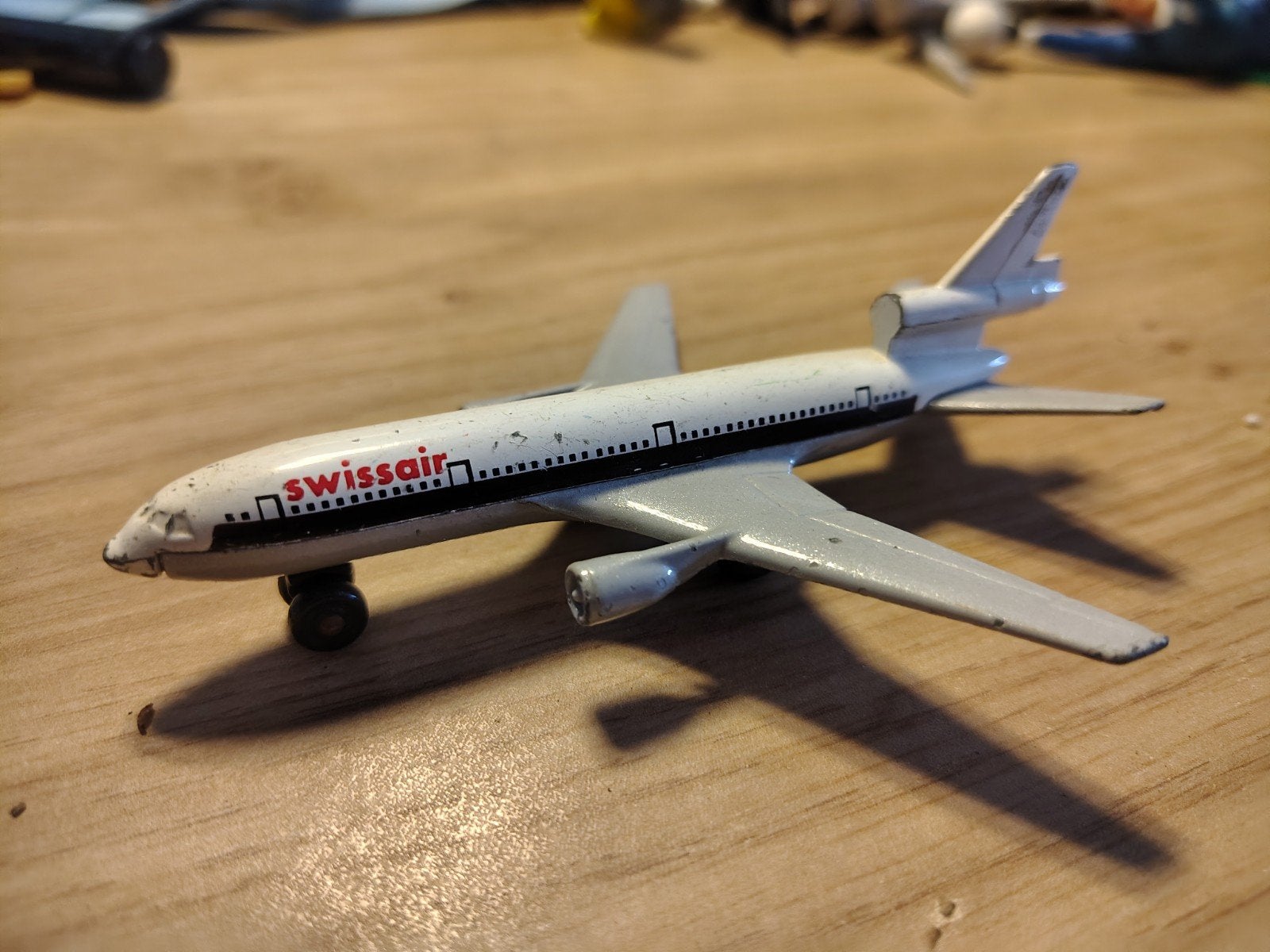 Matchbox Swissair Modelvliegtuig, Ophalen of Verzenden, Gebruikt, Overige typen
