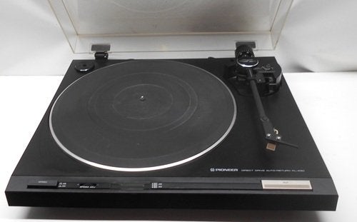 Pioneer draaitafel PL-430 netjes en vooral prima!, Gebruikt, Pitch-regelaar, Ophalen of Verzenden, Pioneer