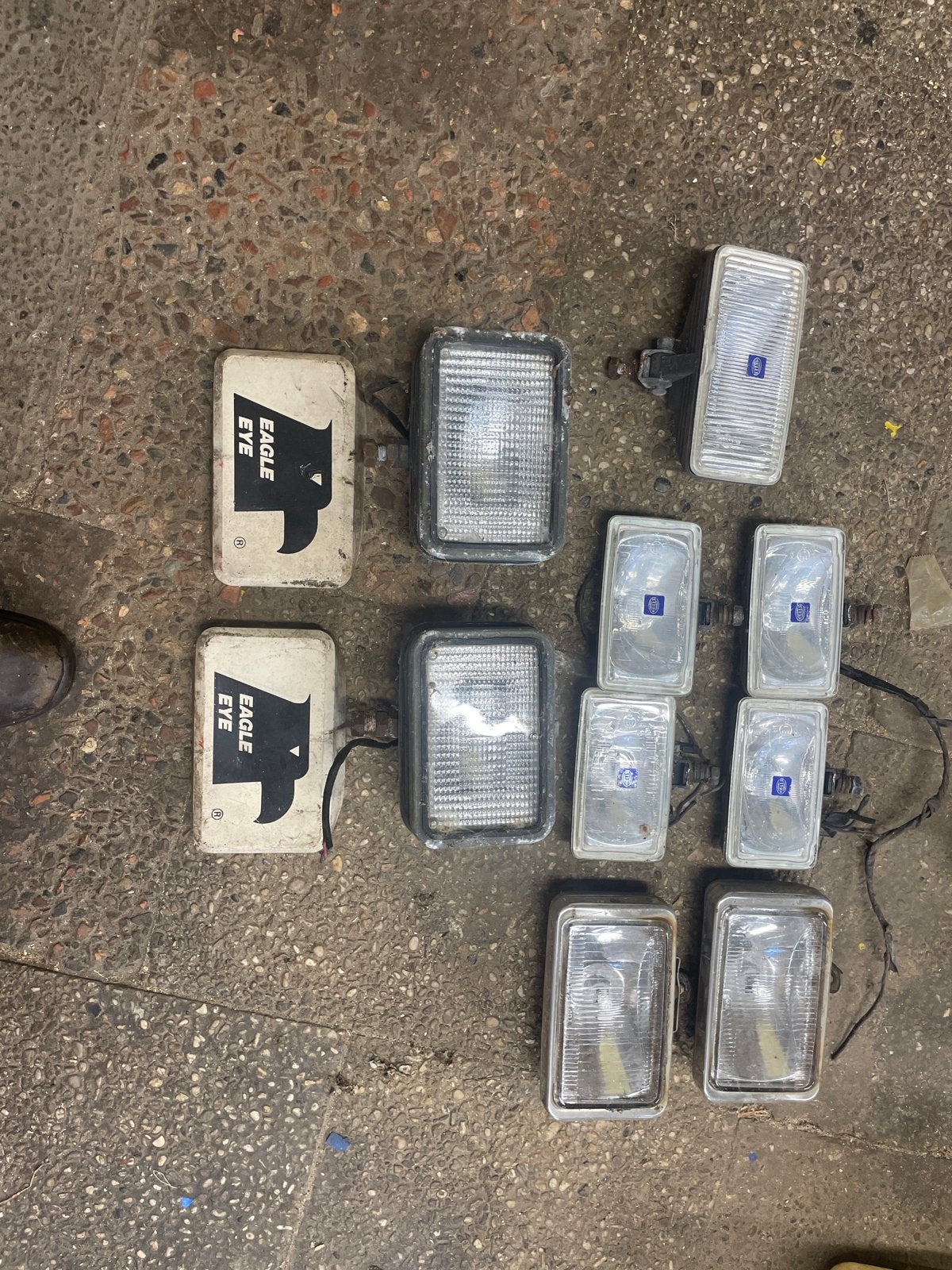Diverse mistlampen en verstralers - Eagle Eye, Ophalen, Gebruikt, Universele onderdelen