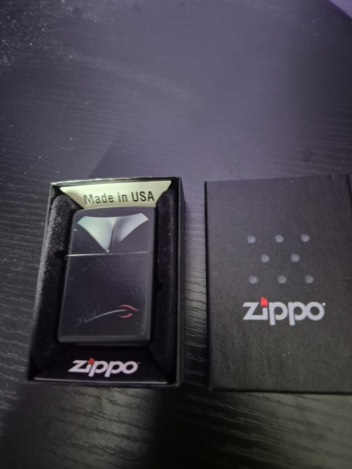 Zippo aansteker met uniek design - Zo goed als nieuw, Ophalen, Zo goed als nieuw, Aansteker