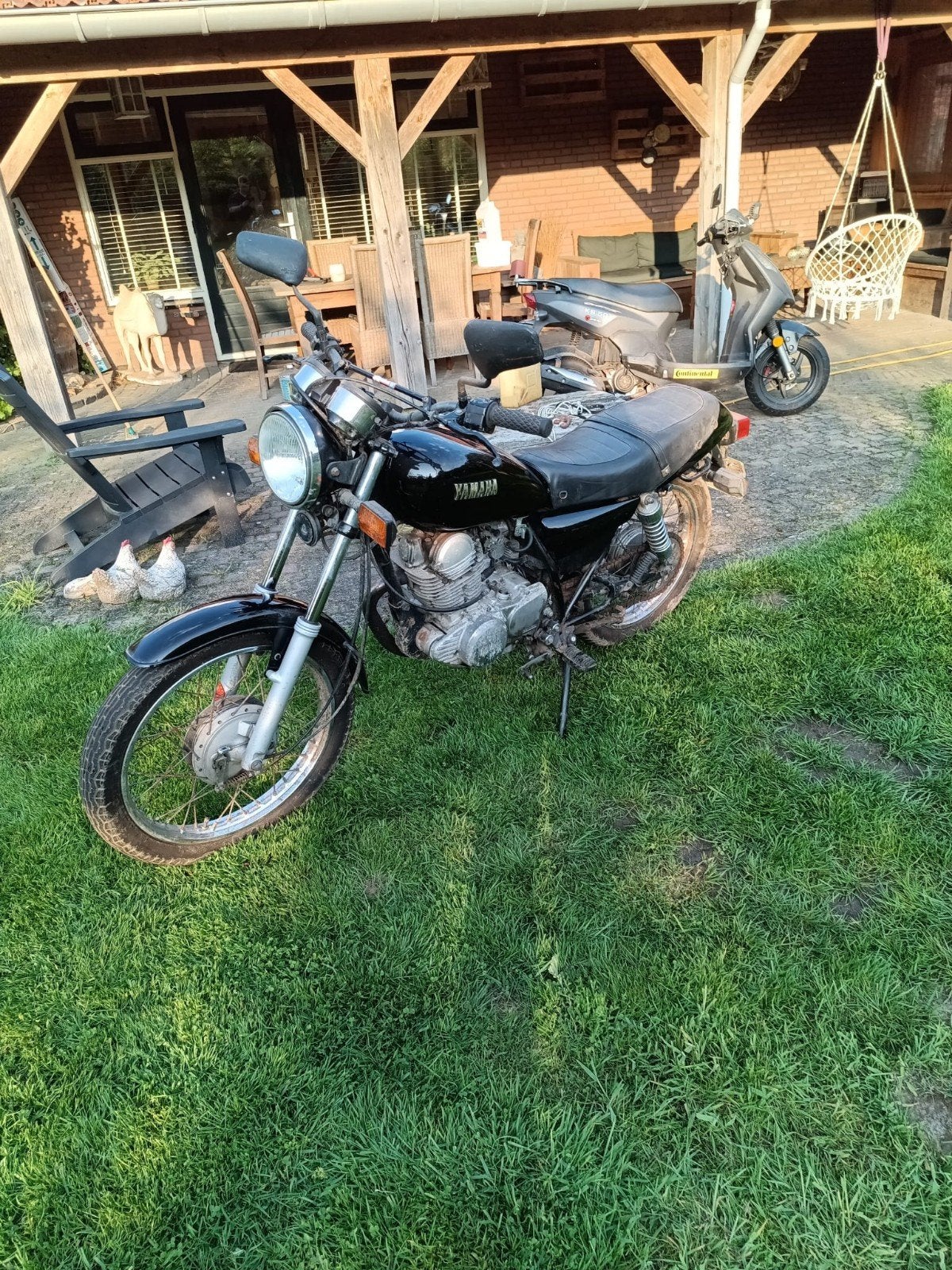 Yamaha sr250, Ophalen