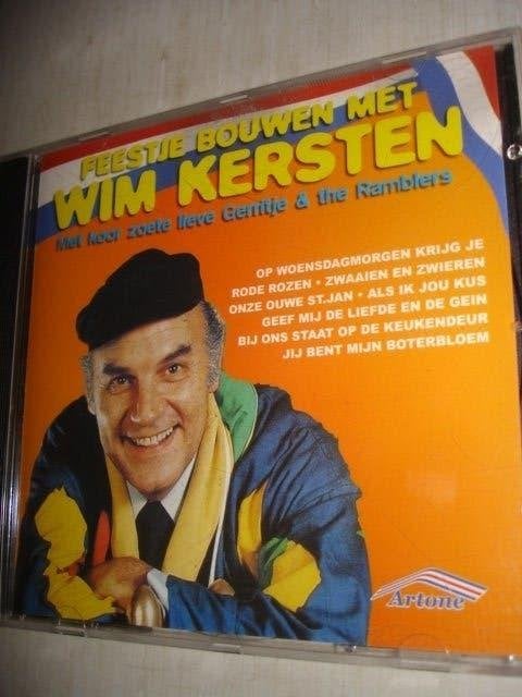 Wim Kersten- Feestje bouwen met Wim Kersten- (NIEUW), Verzenden, Nieuw in verpakking, Levenslied of Smartlap