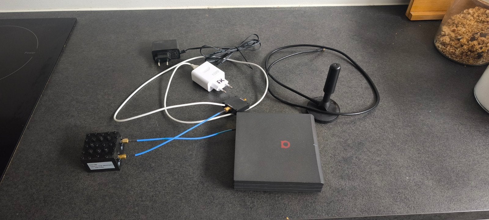 Bobcat Miner met Booster en Cavity Filter voor Crypto Mining, Ophalen, Gebruikt