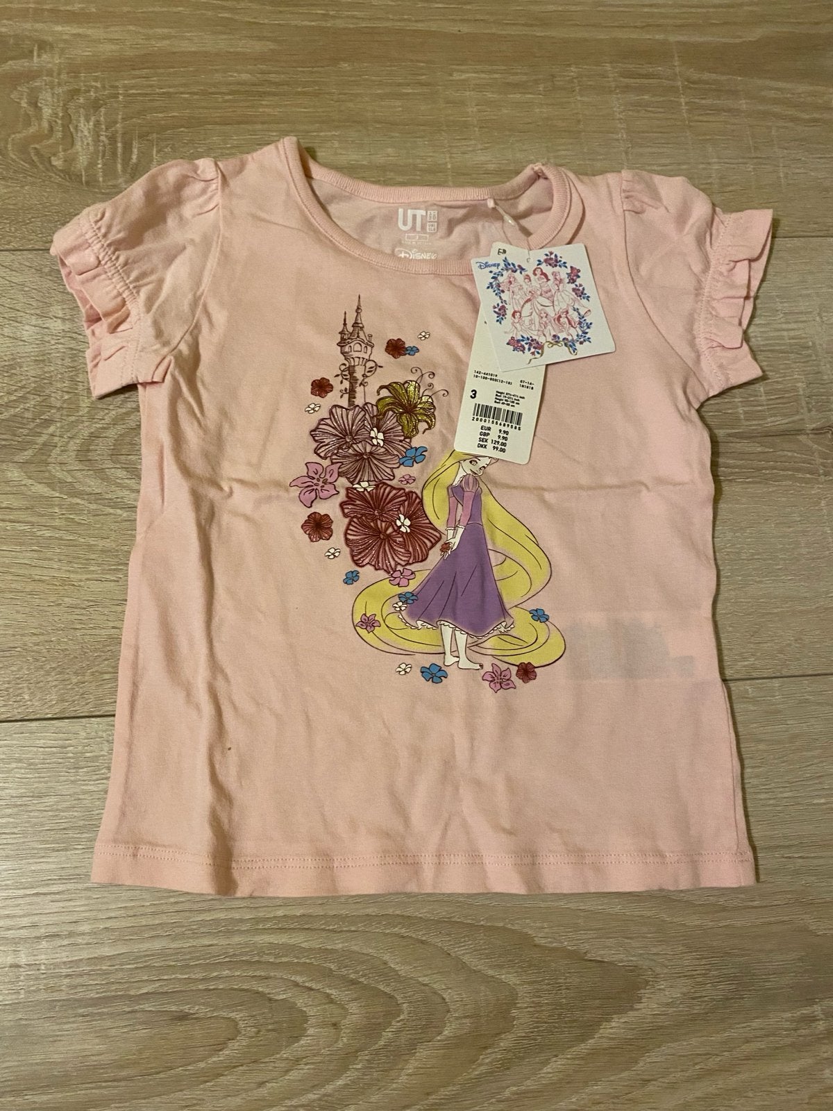 Nieuw Roze Disney Rapunzel T-shirt voor Meisjes, Ophalen of Verzenden, Nieuw, Meisje
