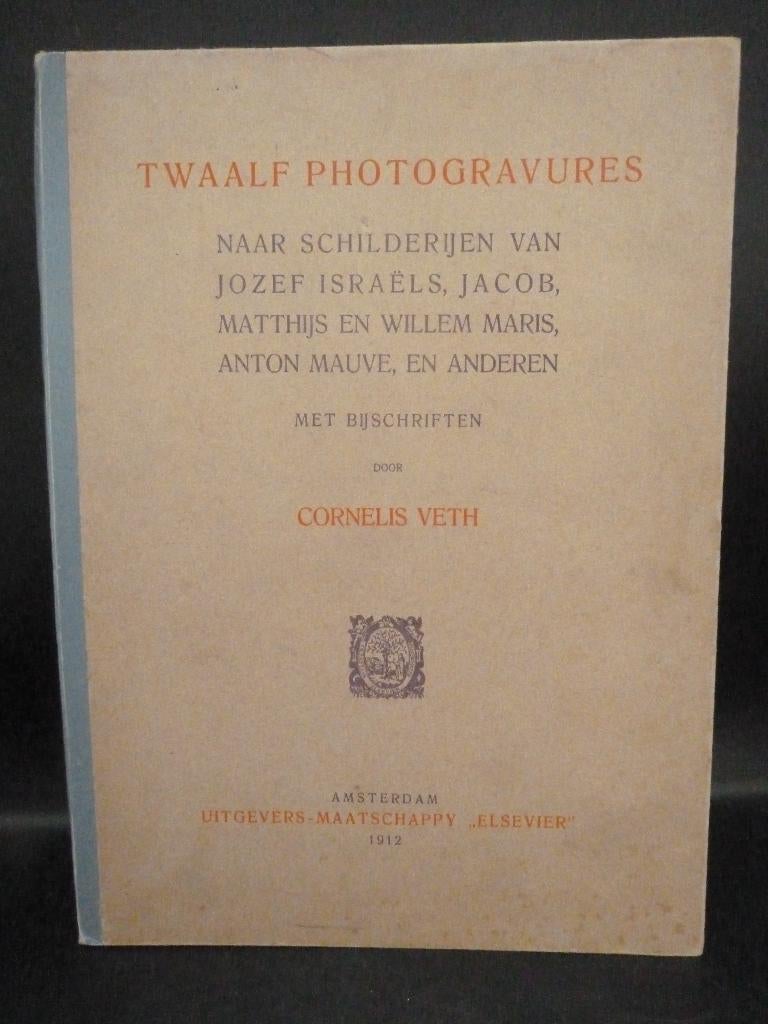 Oude map met fotogravures van oude meesters 1912, Ophalen of Verzenden, Zo goed als nieuw, Schilder- en Tekenkunst