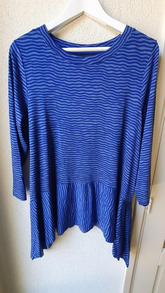 Gudrun Sjoden tuniek met punten maat L, Blauw, Maat 42/44 (L), Ophalen of Verzenden, Zo goed als nieuw