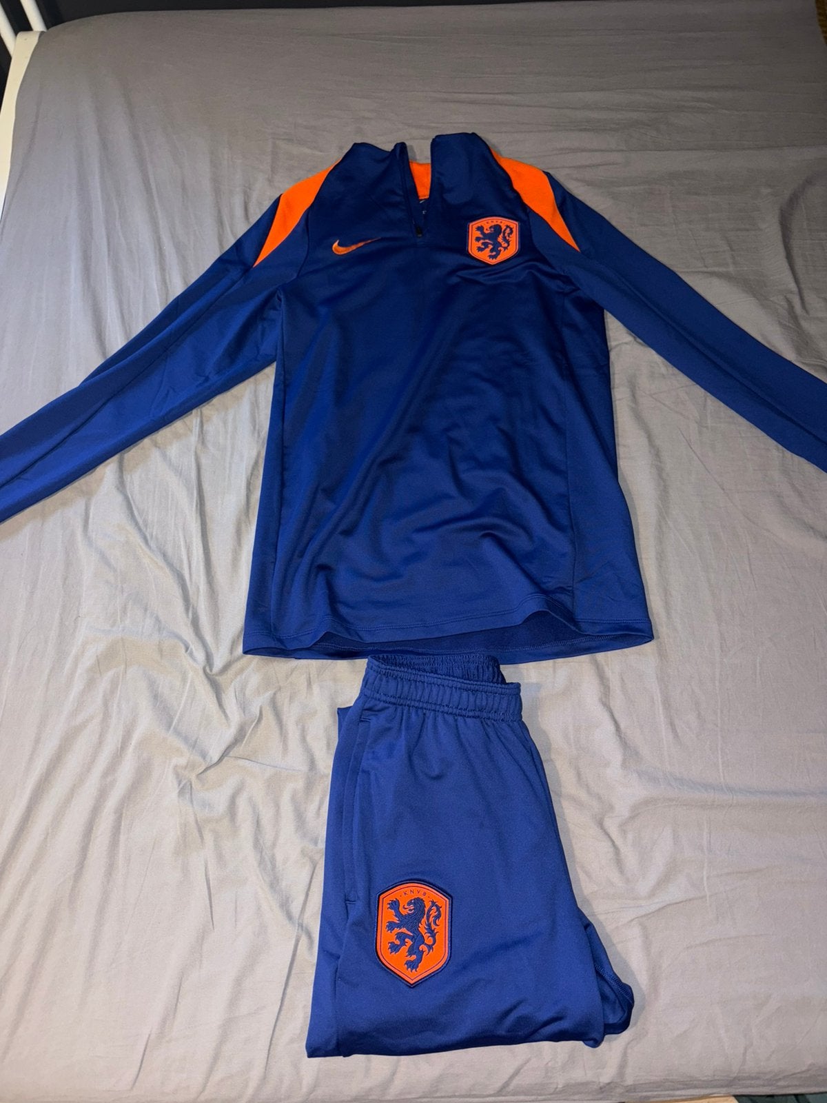 Nederlands elftal trainingspak (S), Maat XS of kleiner, Ophalen of Verzenden, Zo goed als nieuw, Shirt