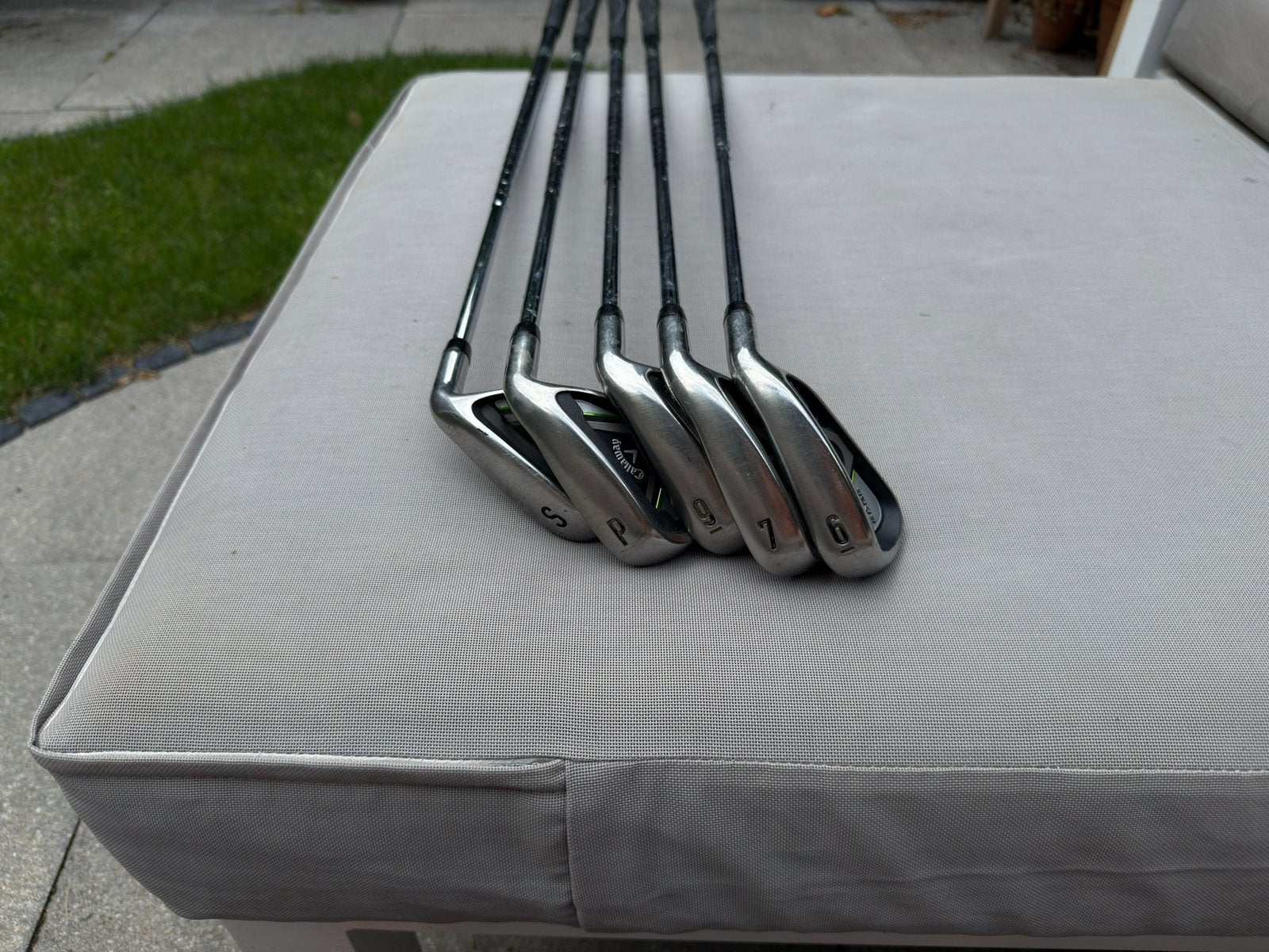 Callaway Edge ijzerset (S-6), NB IJZER 8 MIST, Sport en Fitness, Golf, Ophalen of Verzenden, Gebruikt, Set, Callaway