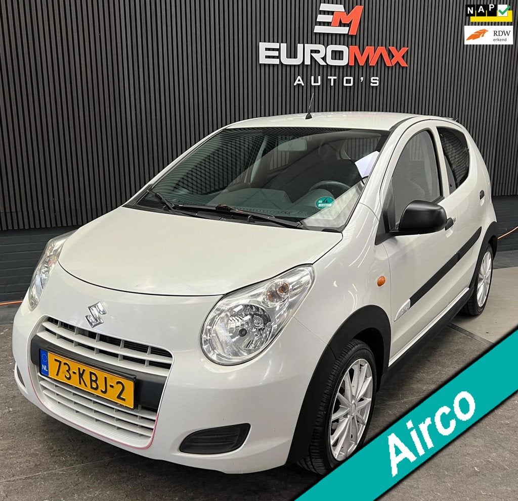 Suzuki Alto 1.0 Comfort 2e Eigenaar - NAP - Airco, Voorwielaandrijving, Euro 5, Stof, Gebruikt