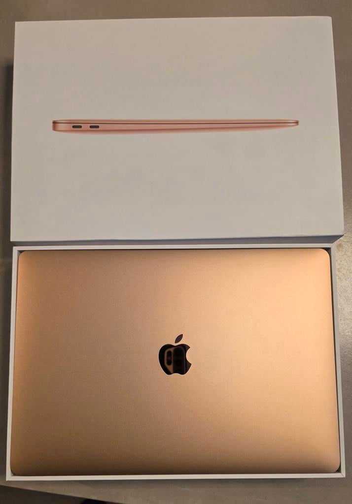 MacBook Air 13 inch (2020) - Rosegoud -256GB, Computers en Software, Apple Macbooks, Ophalen