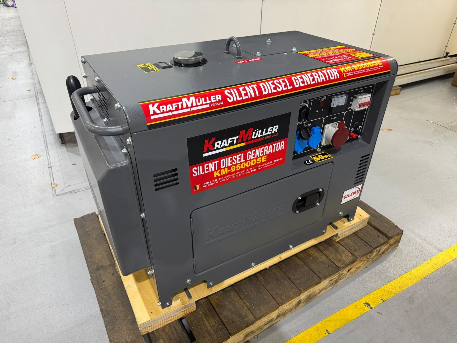 Nieuw aggregaat Kraftmuller 9500DSE, Ophalen, Nieuw
