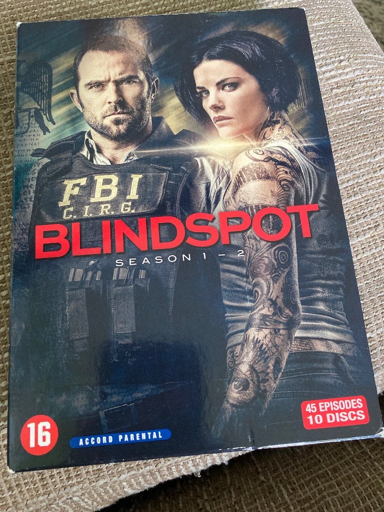 Blindspot Seizoen 1 & 2 DVD Boxset - Actie & Misdaad, Cd's en Dvd's, Dvd's | Tv en Series, Engels, Vanaf 16 jaar, Nederlands, Seizoen 1
