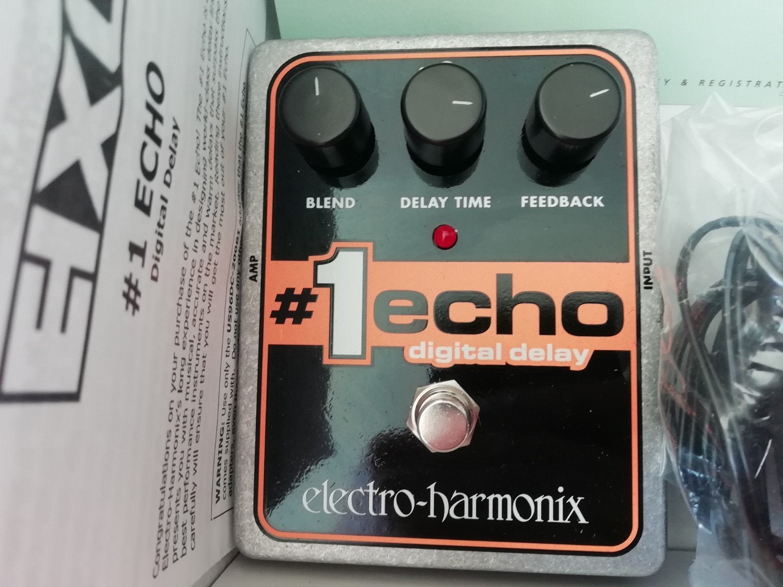 Electro-Harmonix #1 Echo Digital Delay pedaal, Muziek en Instrumenten, Ophalen of Verzenden, Nieuw, Delay of Echo