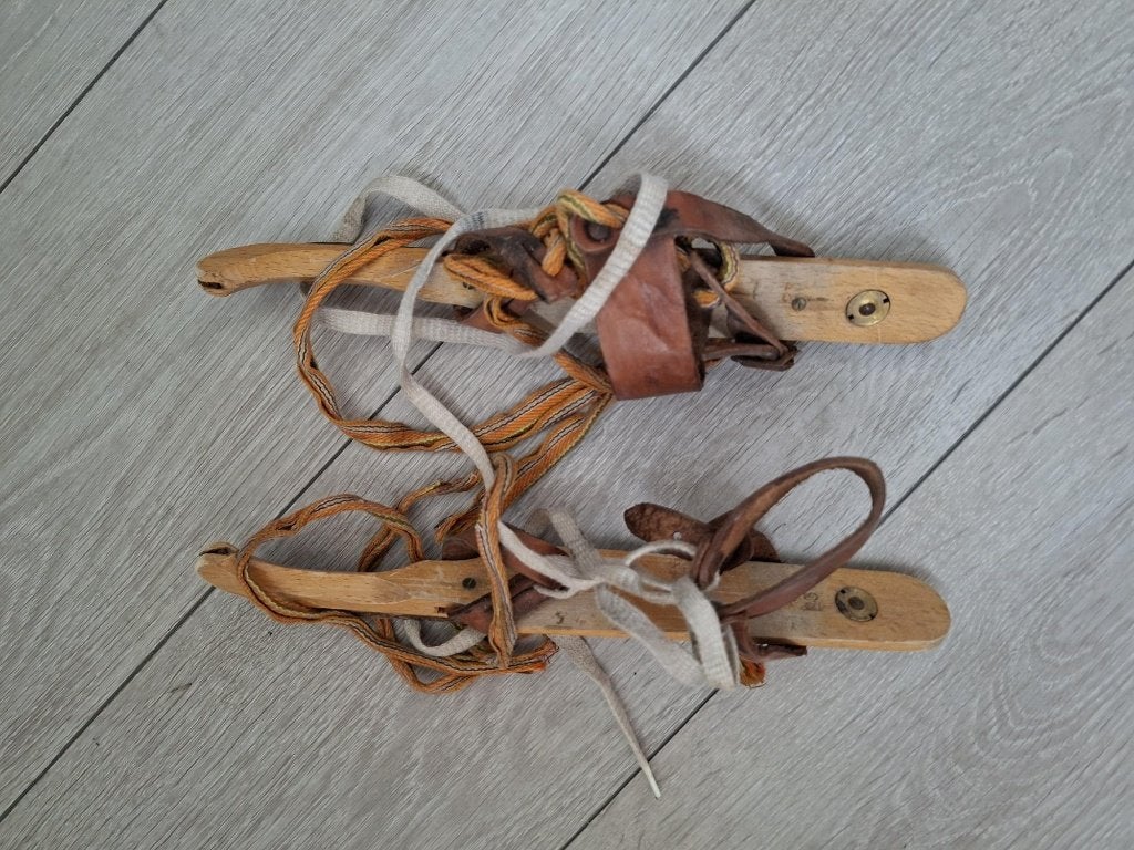 houten schaatsen, Ophalen of Verzenden, Gebruikt, Friese doorlopers, Overige merken