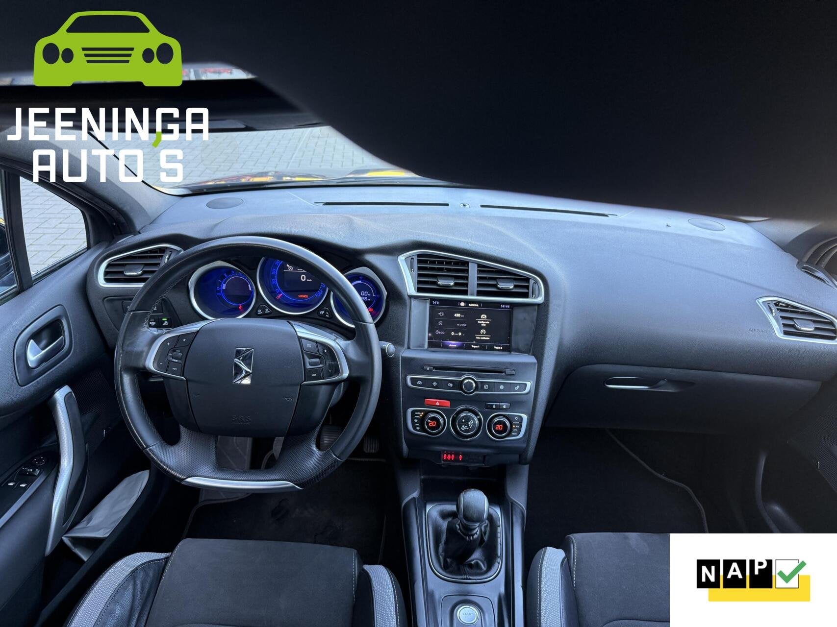 Ds 4 1.2 PureTech Business |Camera|Trekhaak|Clima|NAP, Auto's, Gebruikt, Alcantara, Bedrijf, Handgeschakeld