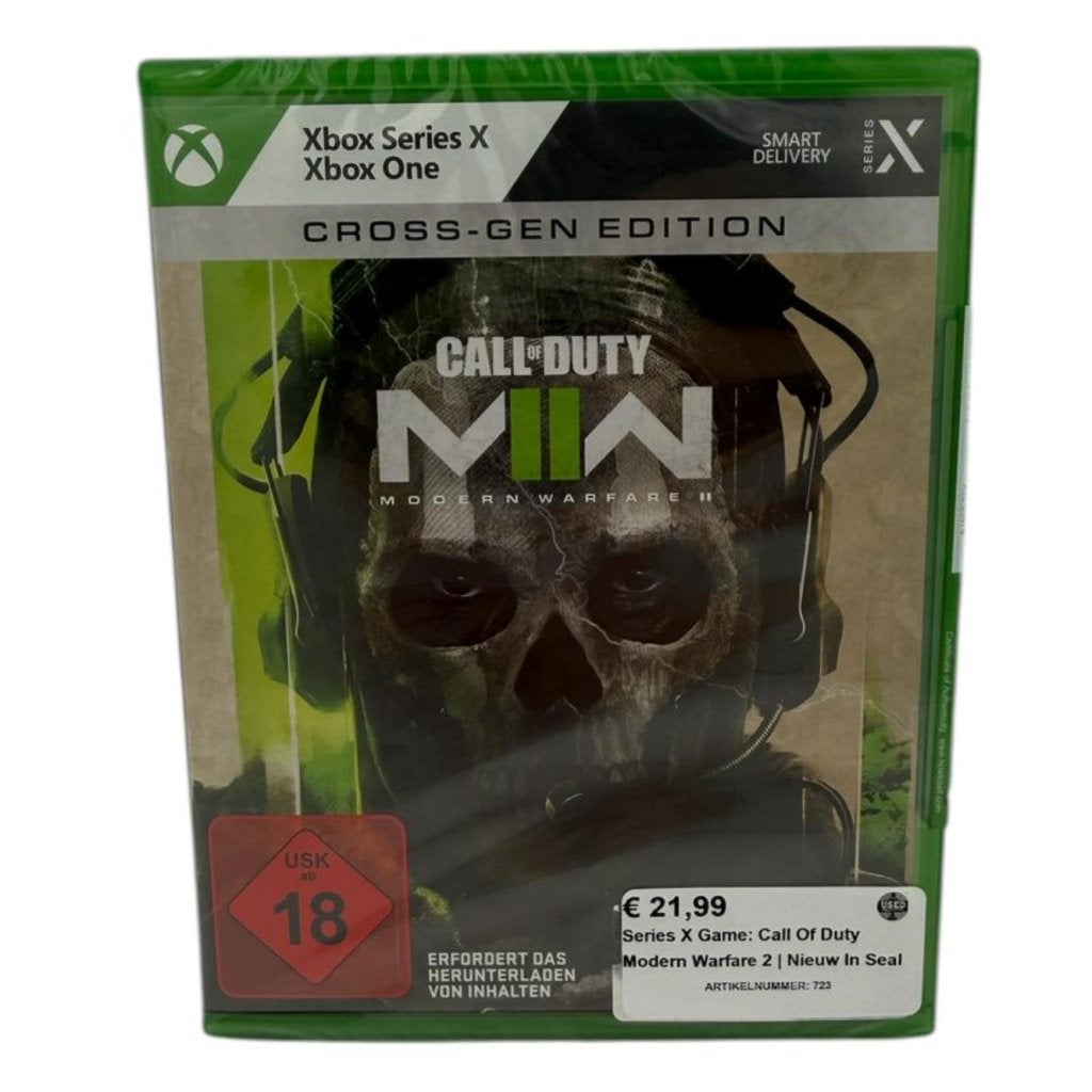 Series X Game: Call Of Duty Modern Warfare 2 | Nieuw In Seal, Activision, Nieuw, https://support.activision.com/contact-us, 3100 Ocean Park Blvd, Santa Monica, CA 90405, Verenigde Staten