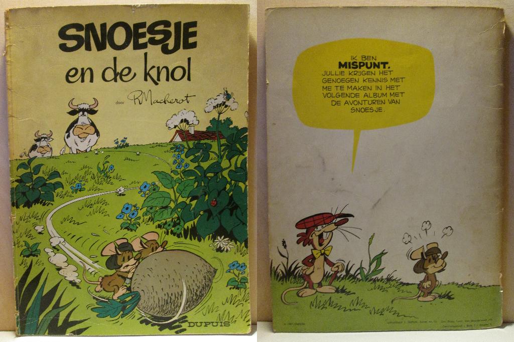 Snoesje en de knol (SC), Eén stripboek, Ophalen of Verzenden, Gelezen, Raymond Macherot