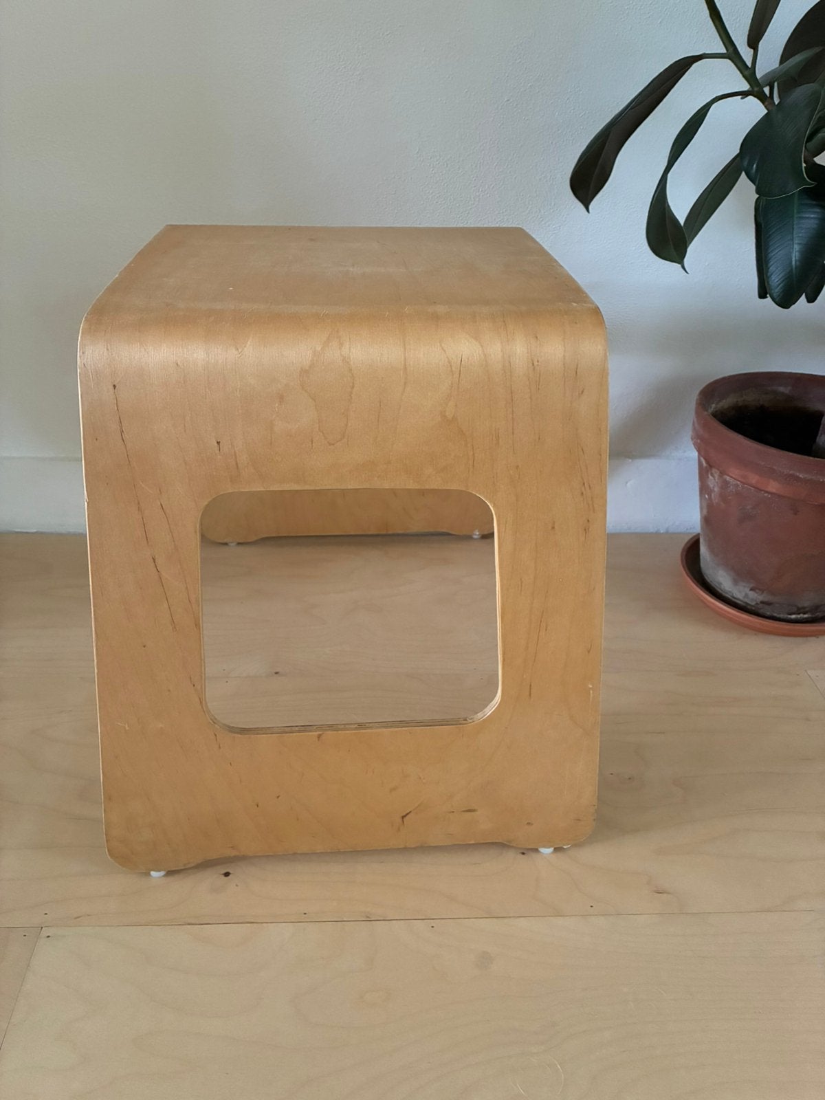 Ikea Benjamin kruk, Ophalen, Gebruikt, Hout