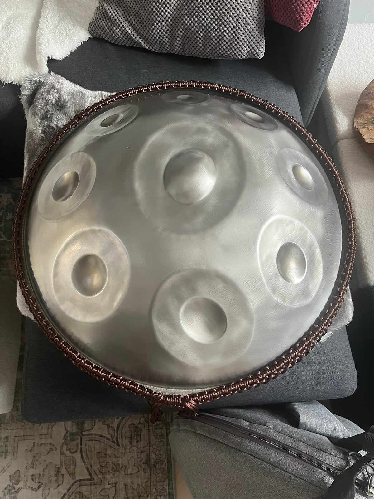 Handpan D kurd 9 noten, Muziek en Instrumenten, Ophalen, Zo goed als nieuw, Melodische percussie