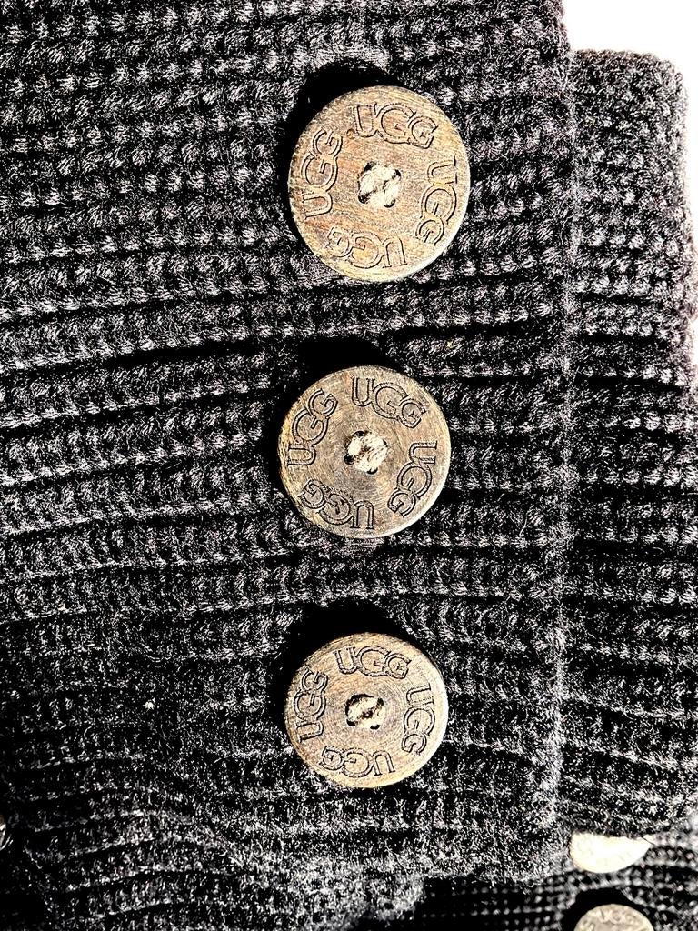 UGGS  GEBREID ZWART maat 38 zgan, Ophalen of Verzenden