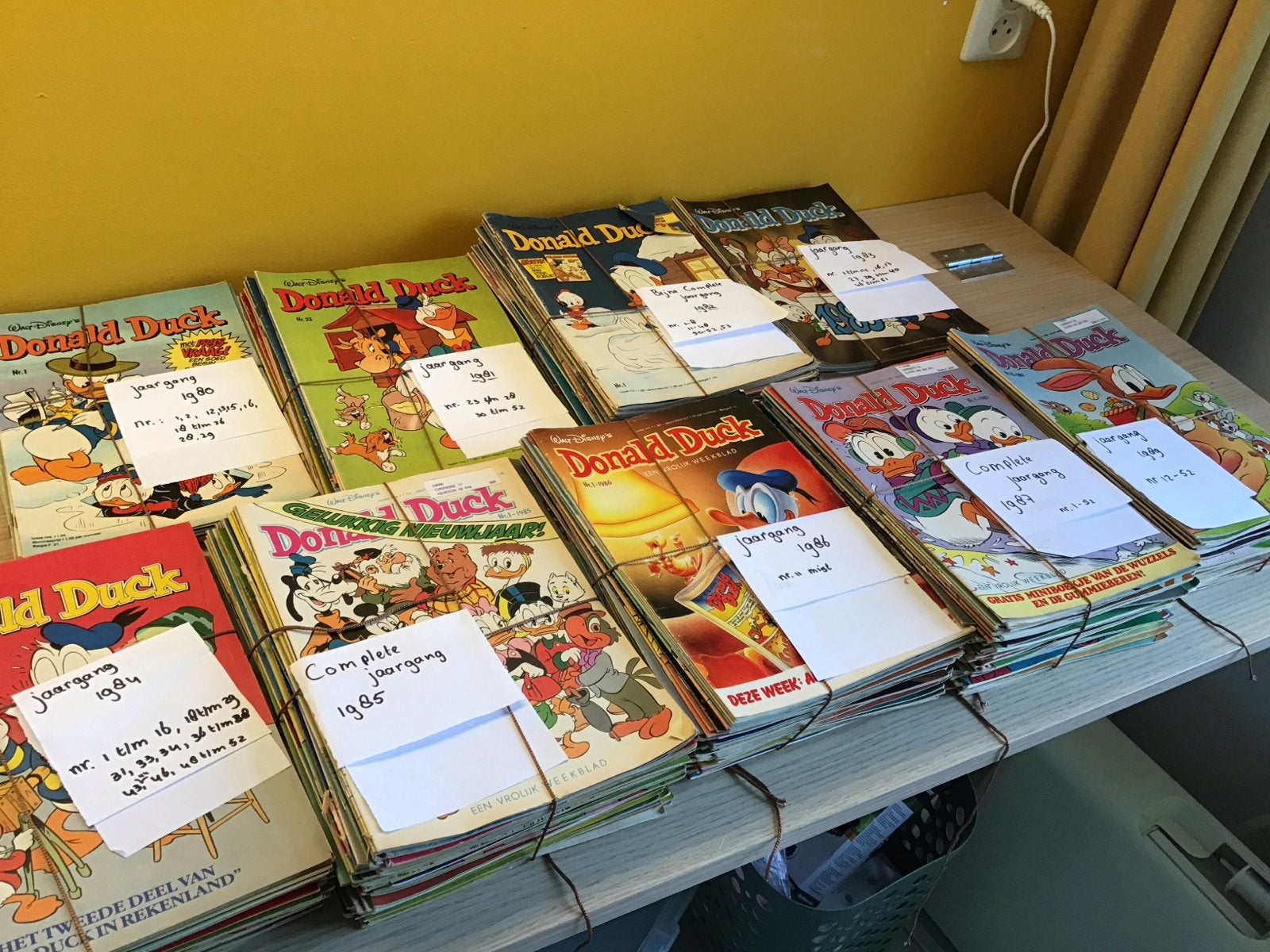 Donald Duck Jaargangen 1980-1989 - Complete + bijna compleet, Boeken, Stripboeken, Complete serie of reeks, Ophalen of Verzenden