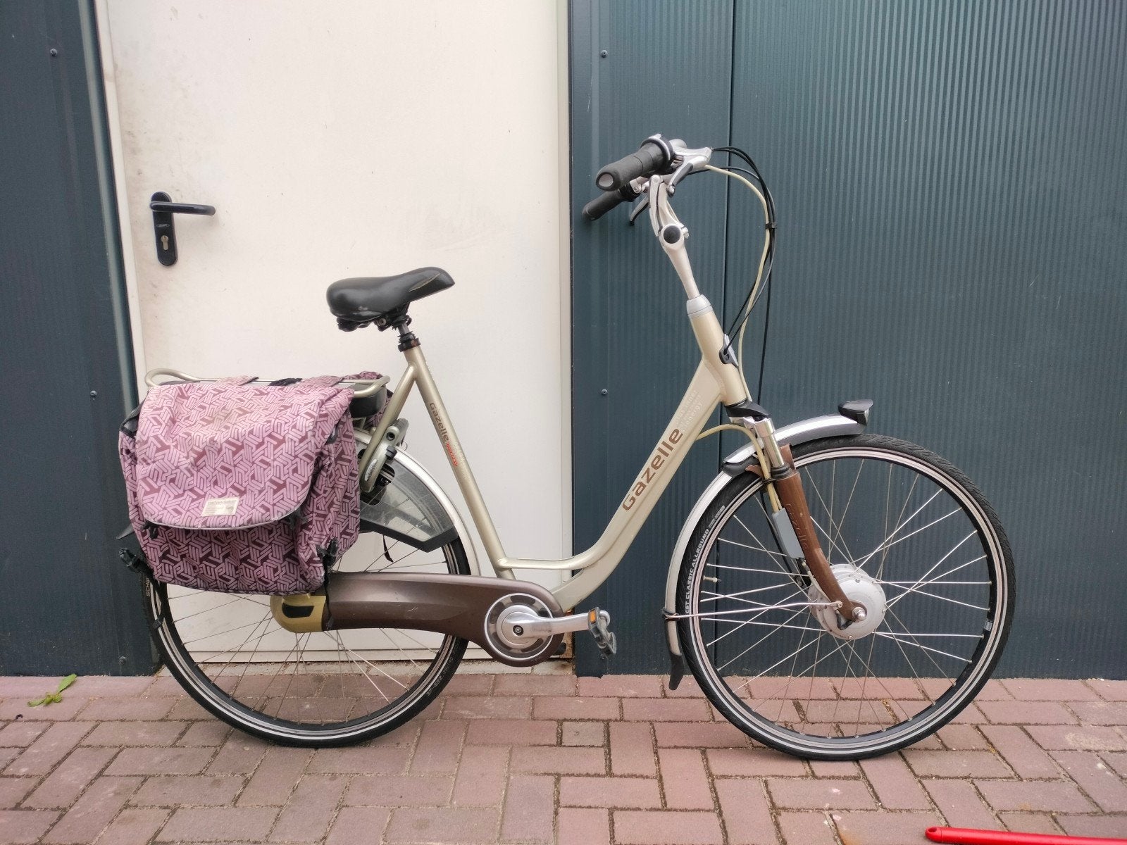 Gazelle orange ebike, Fietsen en Brommers, 51 tot 55 cm, Ophalen, Gebruikt, Gazelle