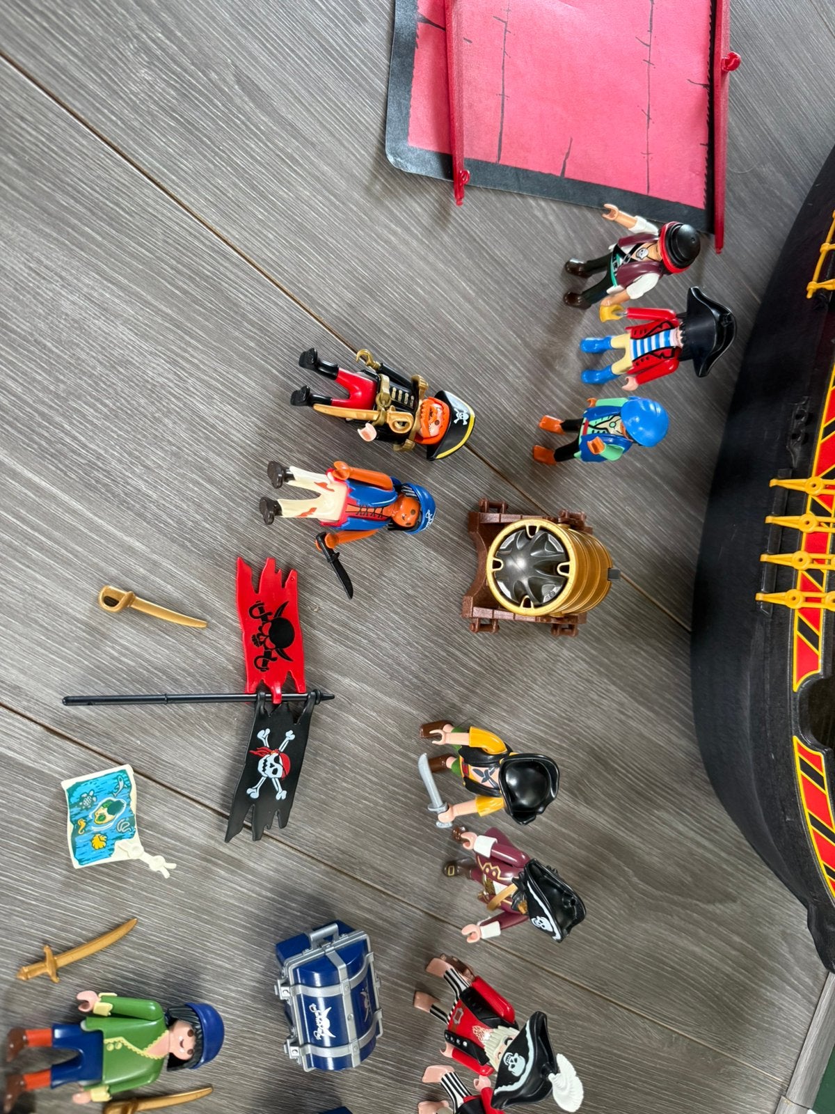 Playmobil grote piratenschepen met accessoires, Kinderen en Baby's, Speelgoed | Playmobil, Ophalen of Verzenden, Zo goed als nieuw
