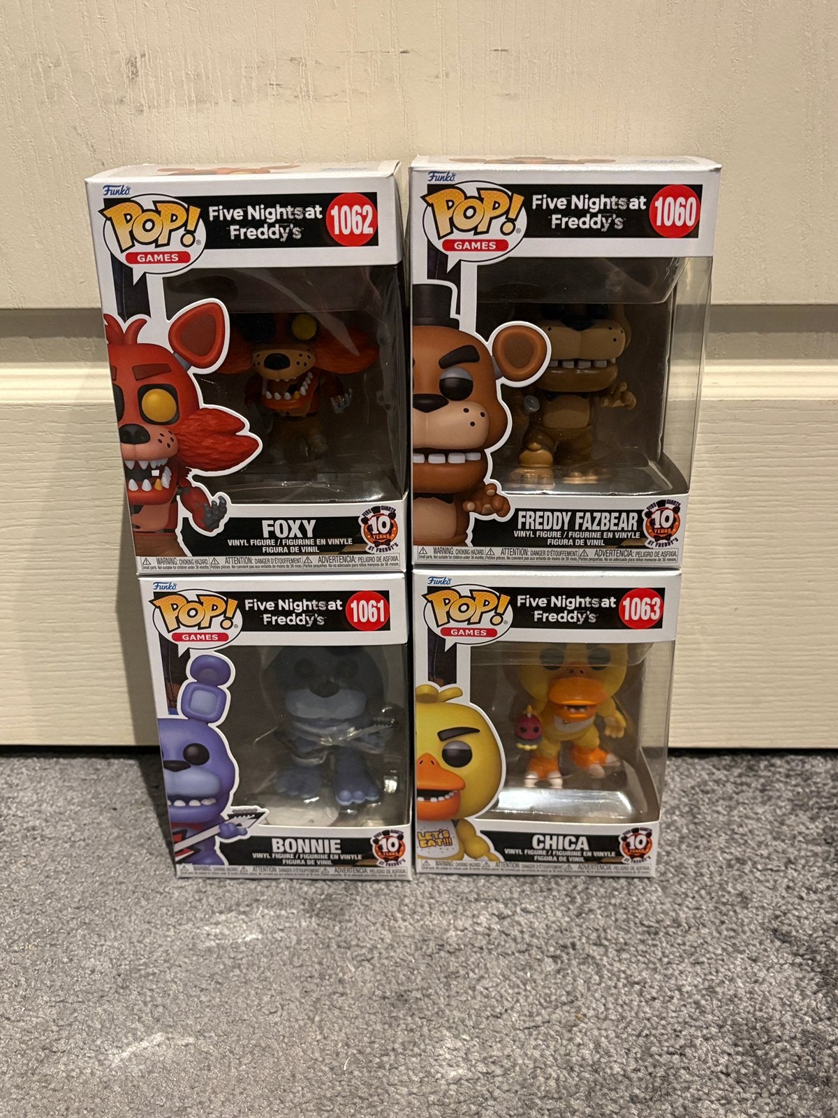 Funko pop Fnaf Five nights at freddy’s Set, Ophalen of Verzenden, Zo goed als nieuw