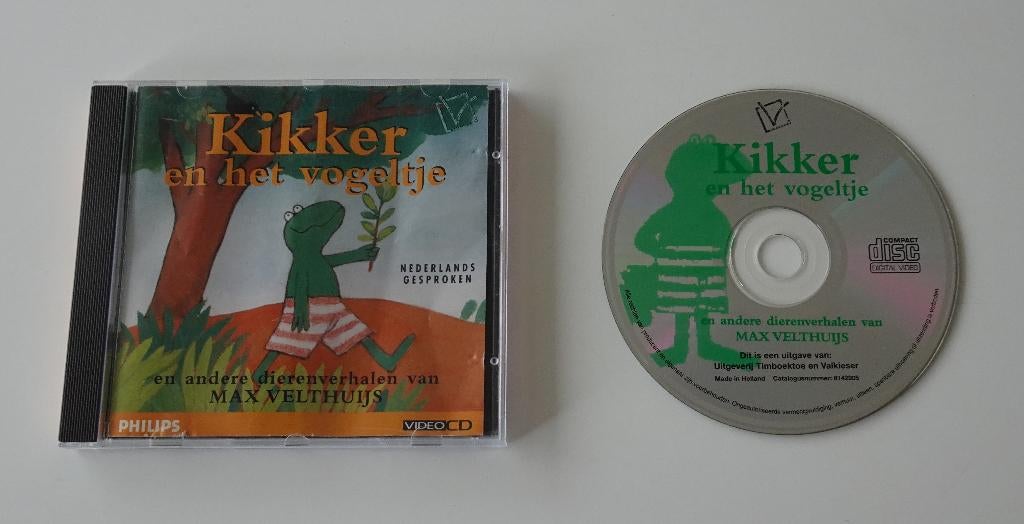 Kikker en het Vogeltje compleet voor Philips CD-i, Ophalen, Puzzel en Educatief, 1 speler, Zo goed als nieuw