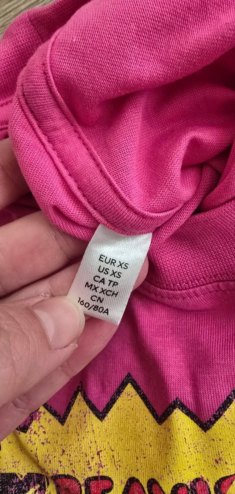 Roze Beavis and Butt-Head MTV crop top, maat XS, Nieuw, Ophalen of Verzenden, Korte mouw, Roze