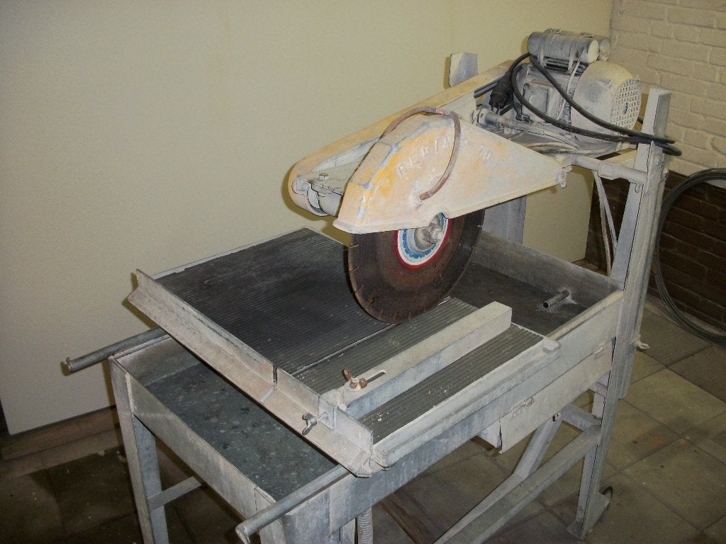 Waterzaagtafel, Ophalen, Gebruikt, Cirkelzaag, 70 mm of meer