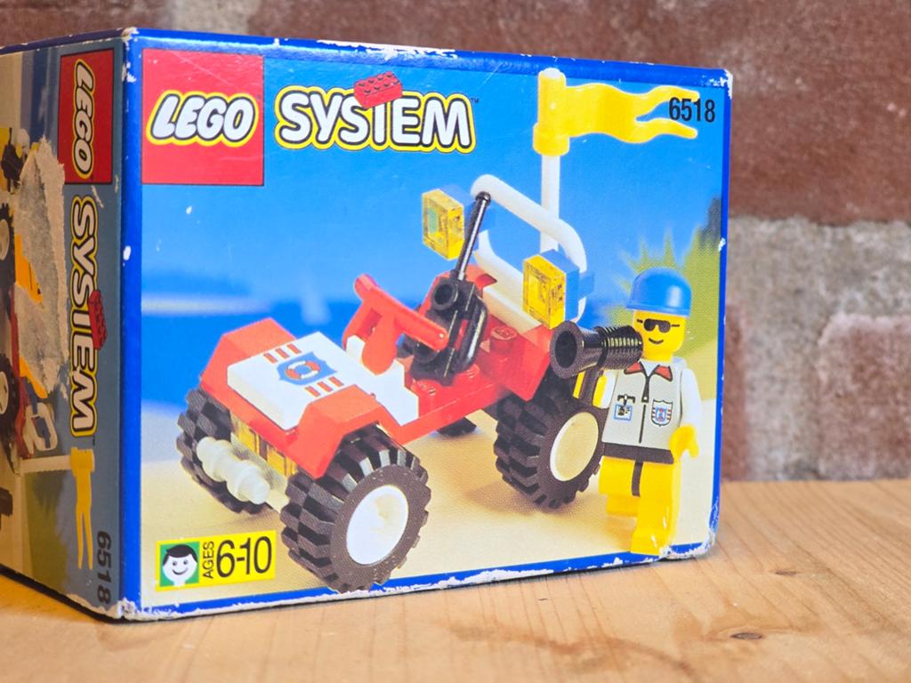 Lego 6518 Baja Buggy Strandwacht 1996, City, Lego, Ophalen of Verzenden, Zo goed als nieuw