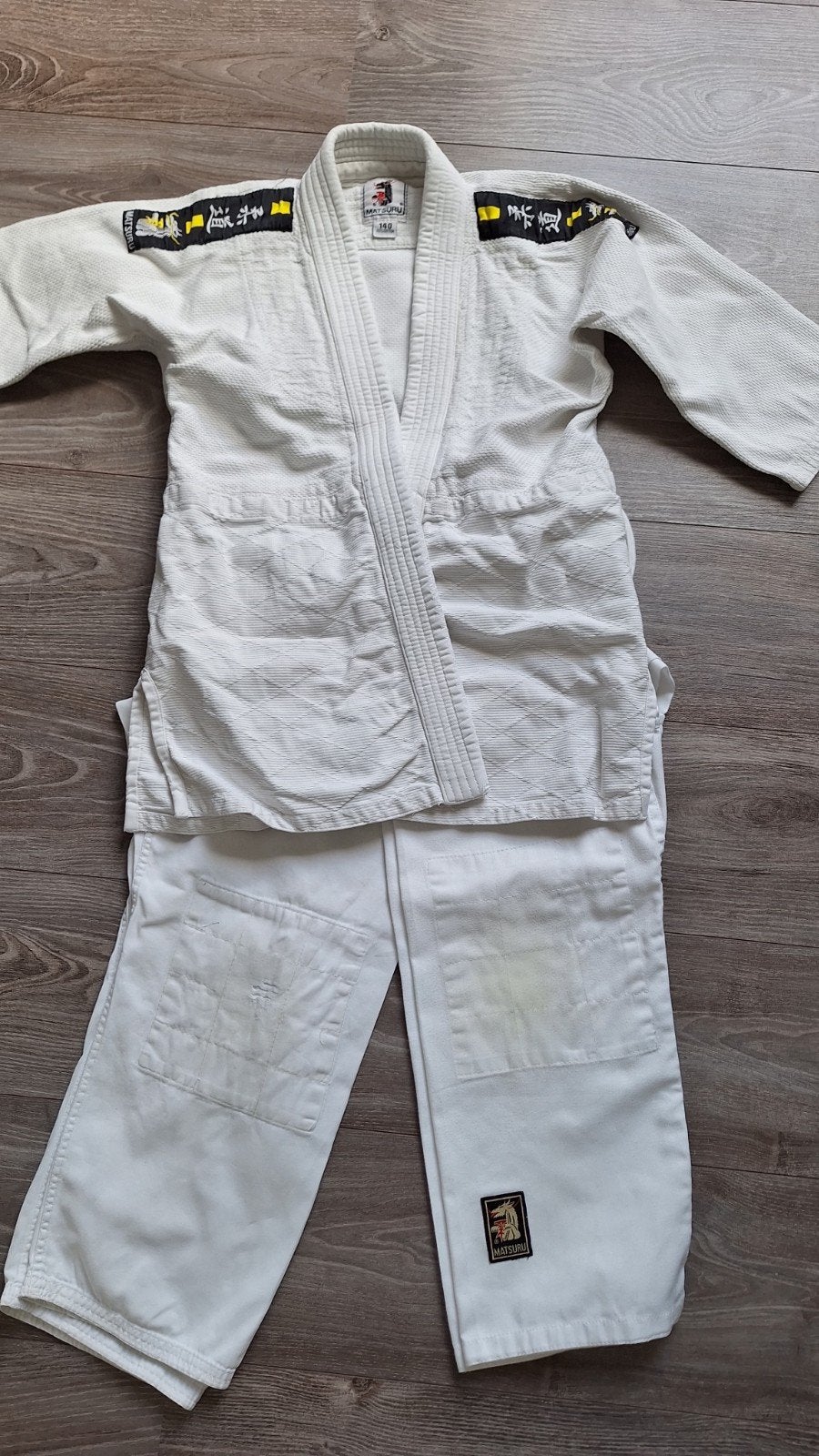 Judo pak Matsuru maat 140, Sport en Fitness, Maat XS of kleiner, Ophalen of Verzenden, Gebruikt, Judo