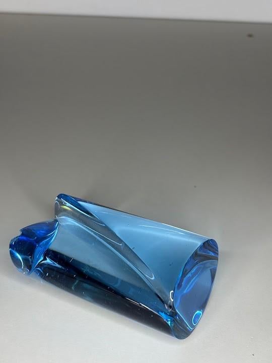 Felicitas Engels glaskunst Blauw, Ophalen of Verzenden