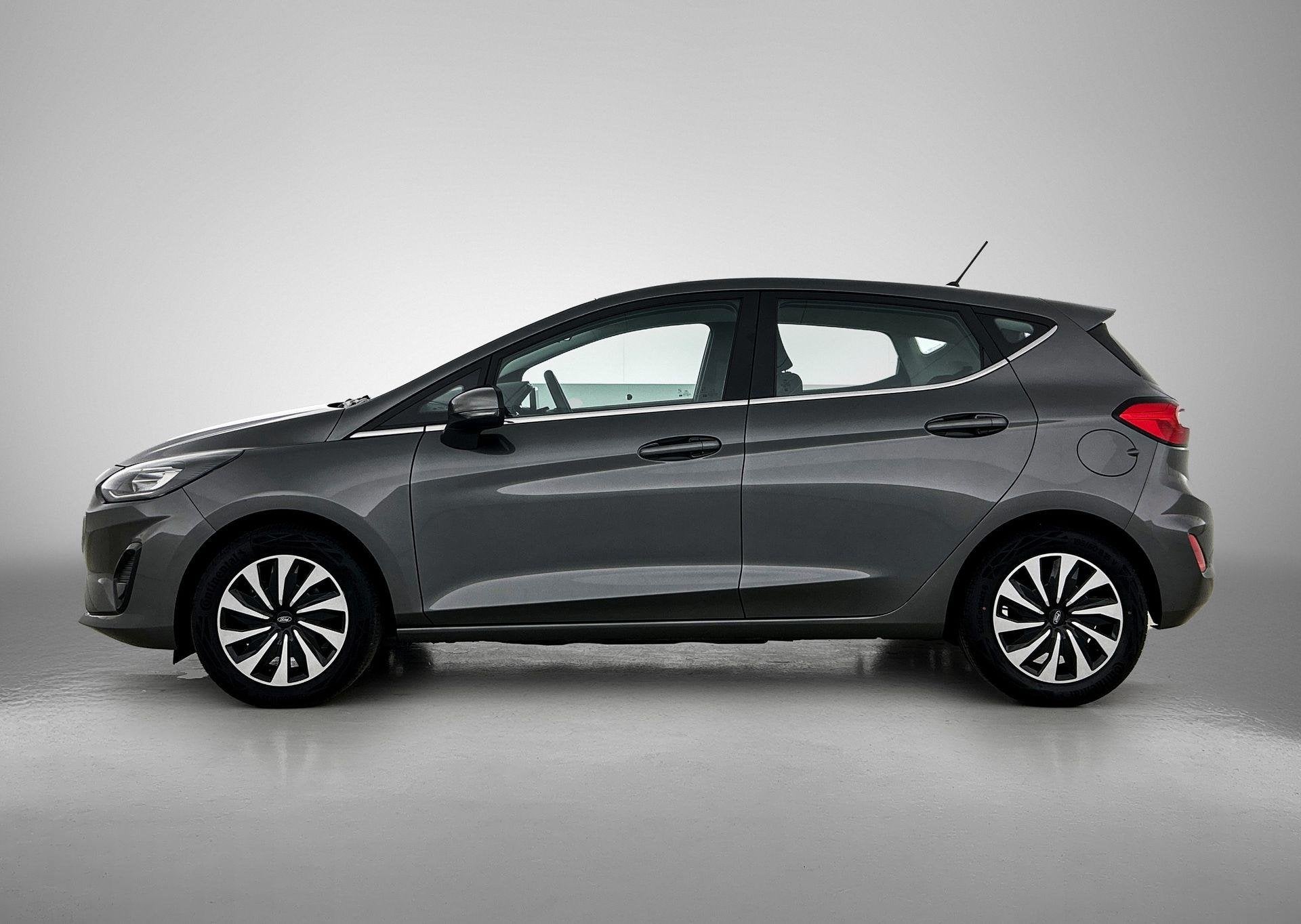 Ford Fiesta 1.0 EcoBoost Hybrid Titanium Trekhaak Afneembaar, Voorwielaandrijving, 12 maanden, Gebruikt, Lane Keeping Assist