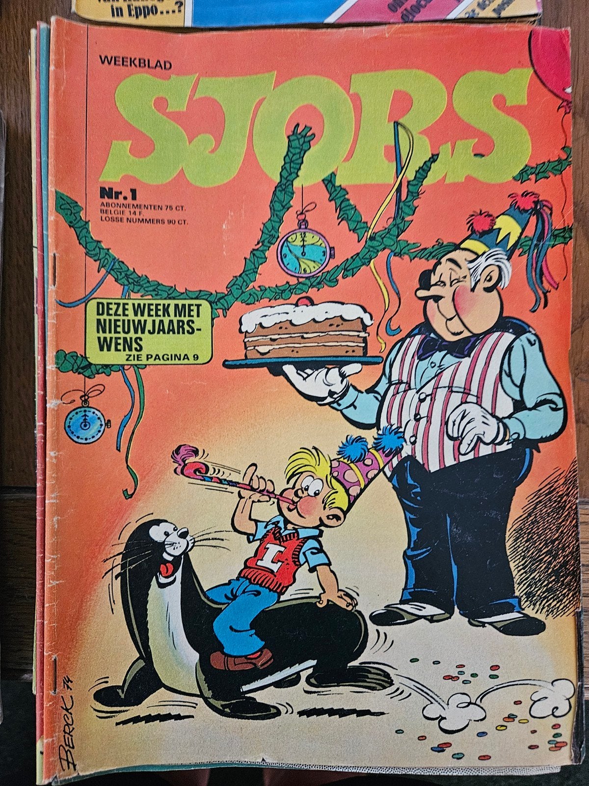 Sjors/Eppo Weekblad, jaargang 1975, Boeken, Eén stripboek, Ophalen of Verzenden, Gelezen