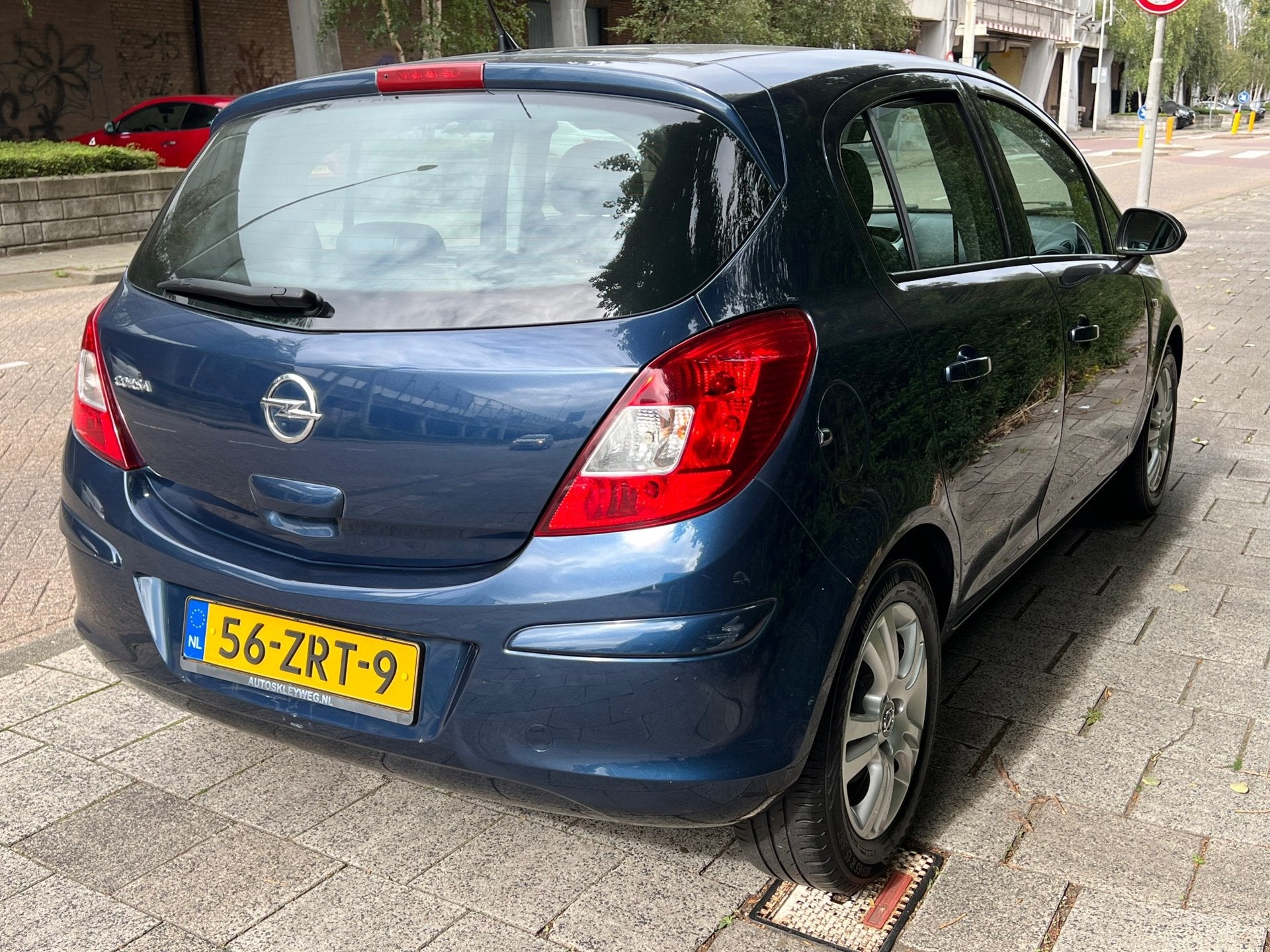 Opel Corsa 1.2-16V Rhythm|110000KM|Airco|5 Deurs|, Auto's, Voorwielaandrijving, Gebruikt, Zwart, 4 cilinders