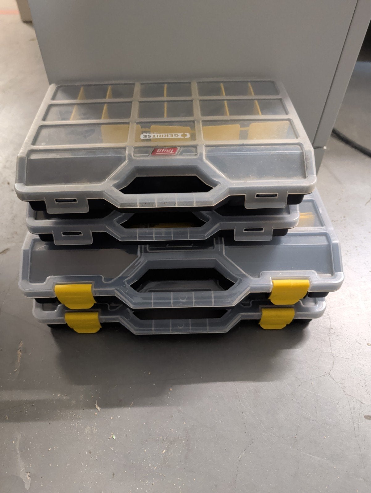 Tayg vakkenkisten - Set van 4 opbergdozen, Ophalen, Gebruikt, Gereedschapsopslag, Overige merken
