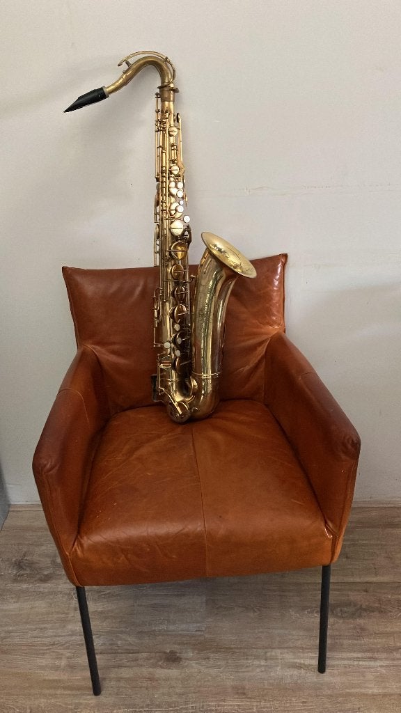 Tenor saxofoon ter overname, mondstuk Julias Keil wert, Ophalen of Verzenden, Gebruikt, Tenor