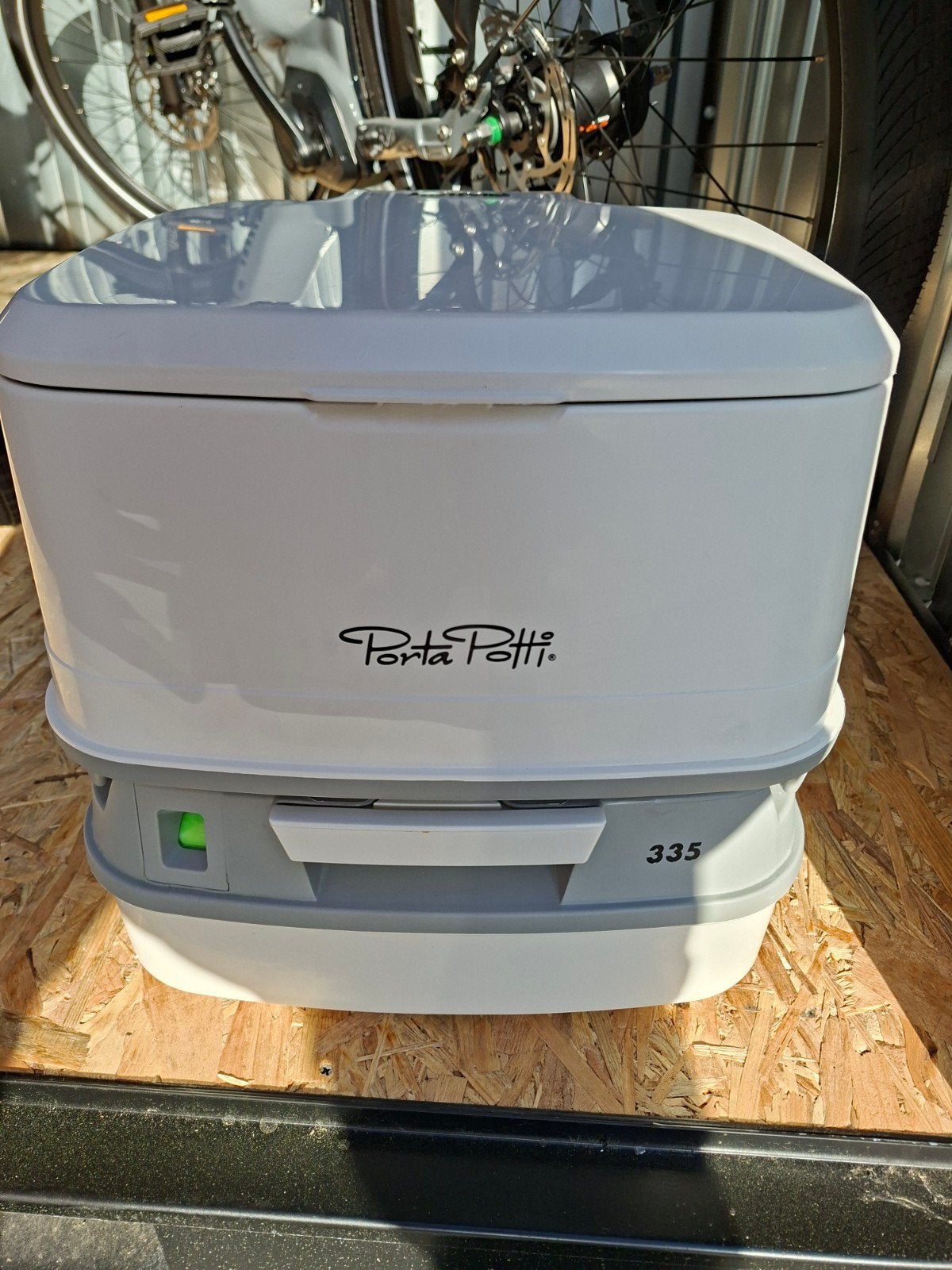 Porta potti camping toilet, Ophalen of Verzenden, Zo goed als nieuw